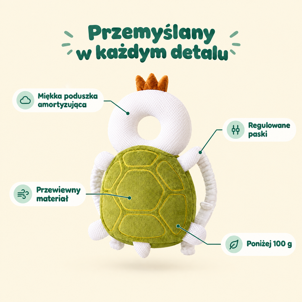 Otulki - budowa ochraniacza główki